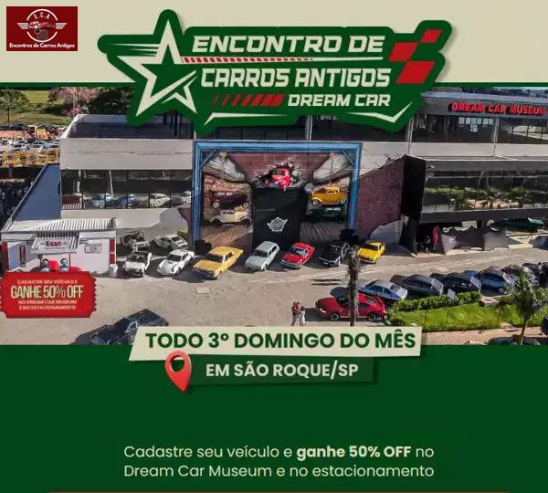 Encontro Mensal Dream Car Museum, São Roque - SP