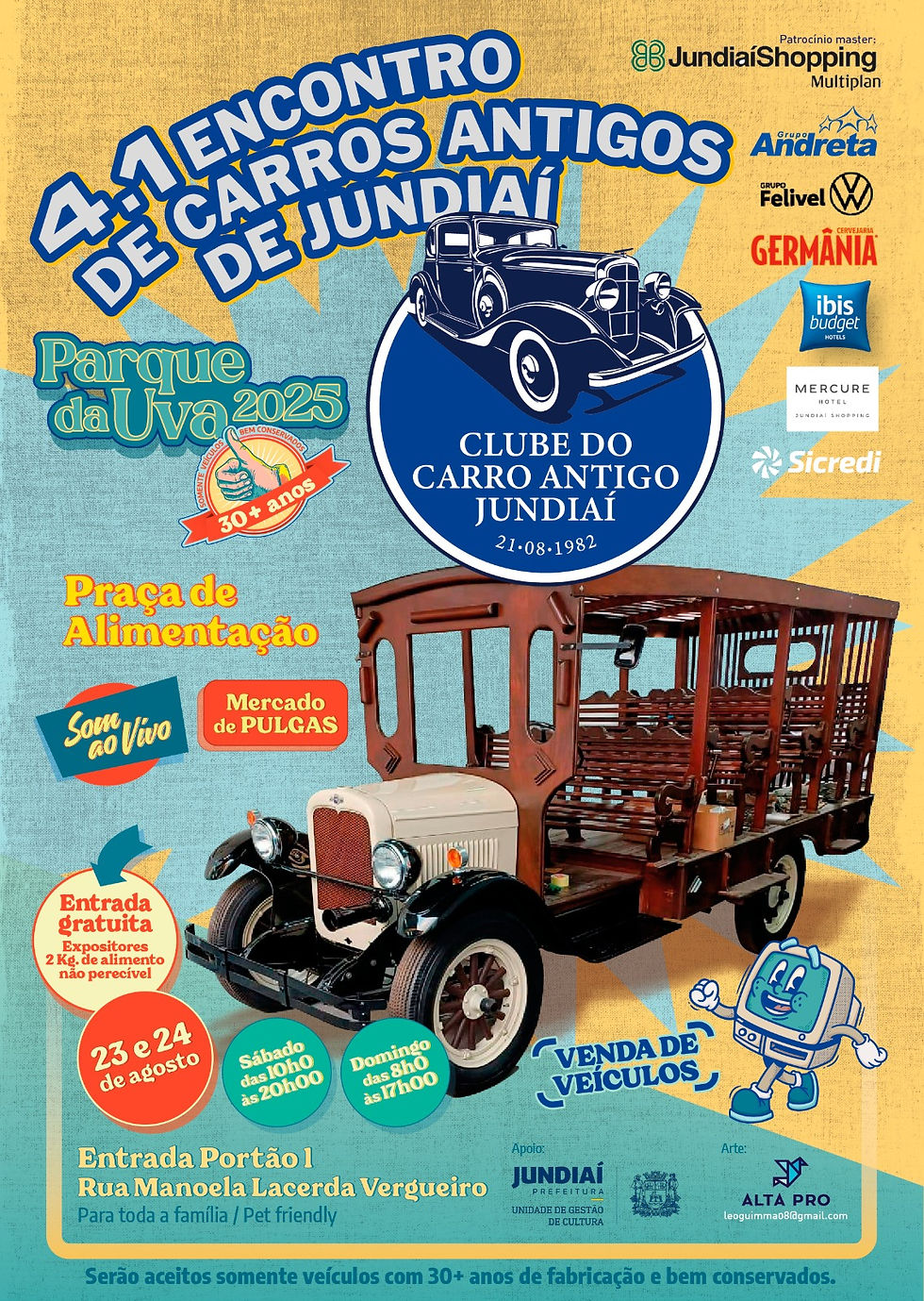 41º Encontro de carros antigos de Jundiaí - SP