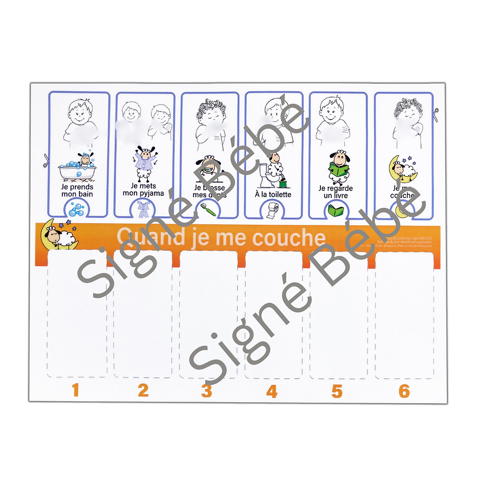 Miniature : Routines Signé Bébé | Version modifiable