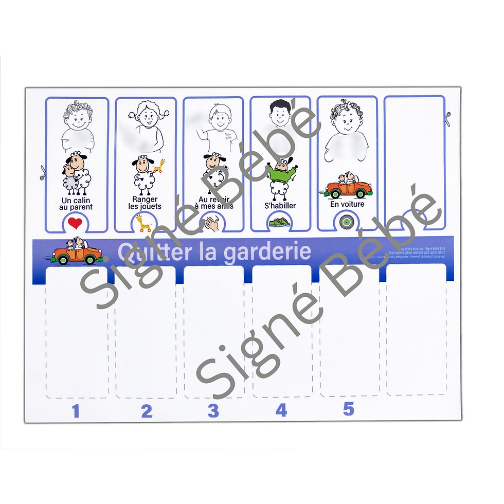 Miniature : Routines Signé Bébé | Version modifiable