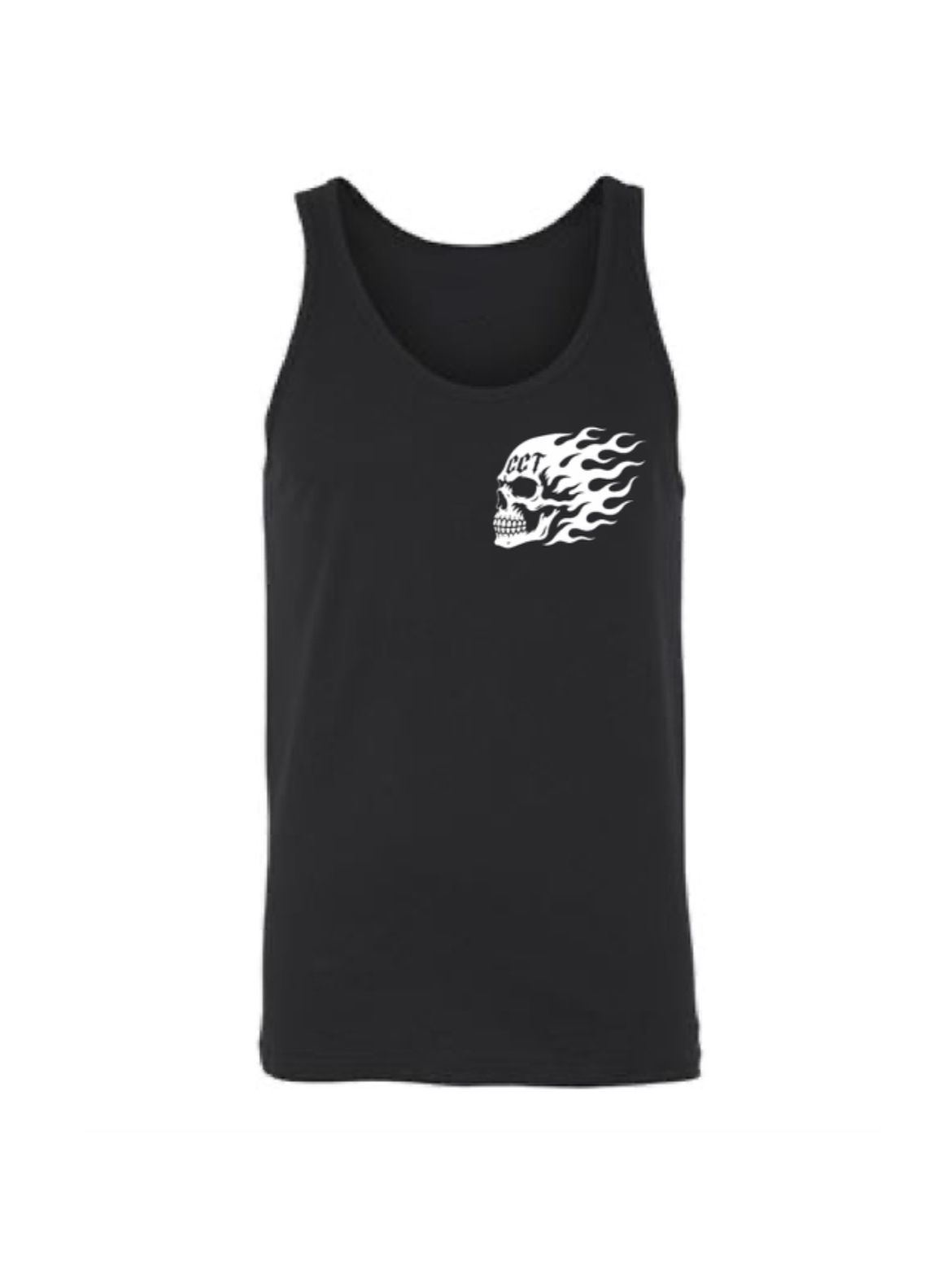 CCT FLAMING SKULL TANK
