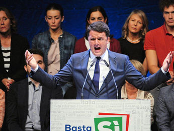 Referendum costituzionale:                  l'aspra battaglia  di Renzi e del PD per migliorare 