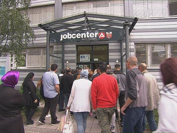 I poveri e disoccupati in Germania