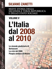 Editoriale: promozione V Volume l'Italia dal 2008 al 2010