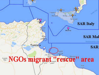 Salvini vieta a due navi ONG d'approdare nei porti italiani.