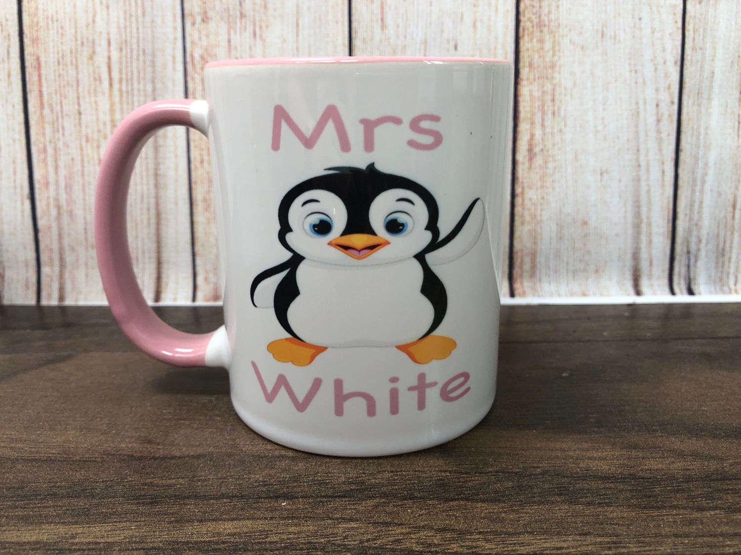 Thank You Teacher Mug Personalised (Double Sided)