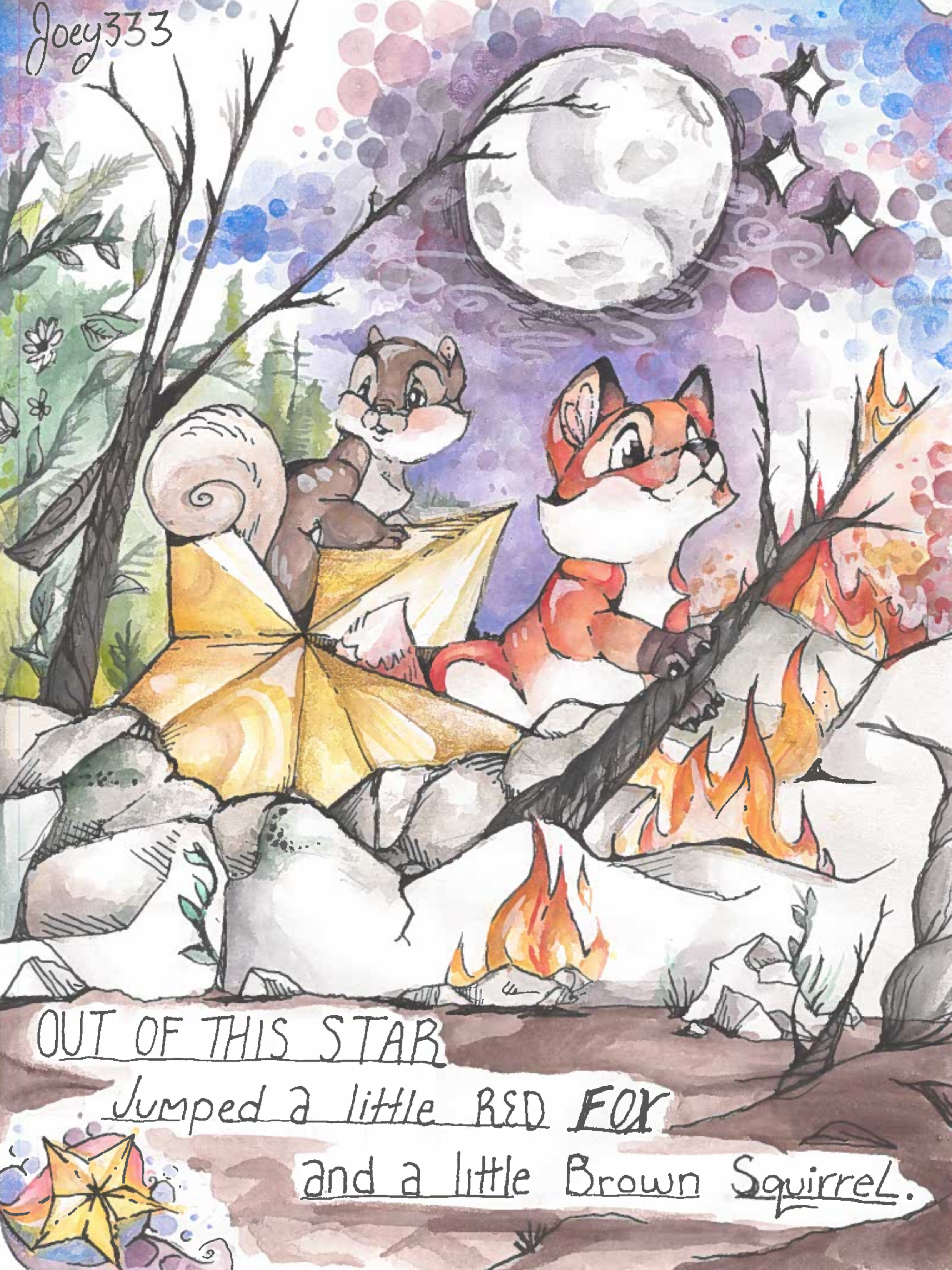 No Rose for a Fox, first draft