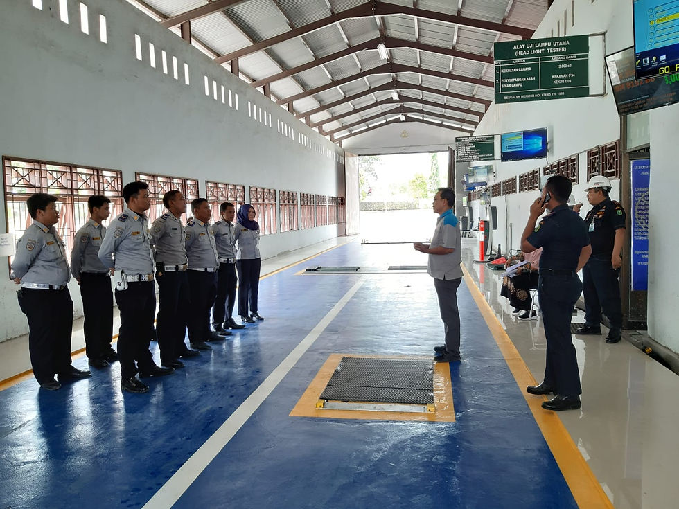 Persiapan Training Alat Uji