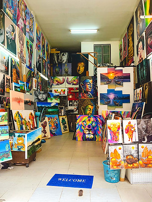 schilders winkeltje Koh Phi Phi