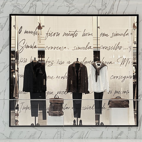 Oficina - Vitrine dia dos pais