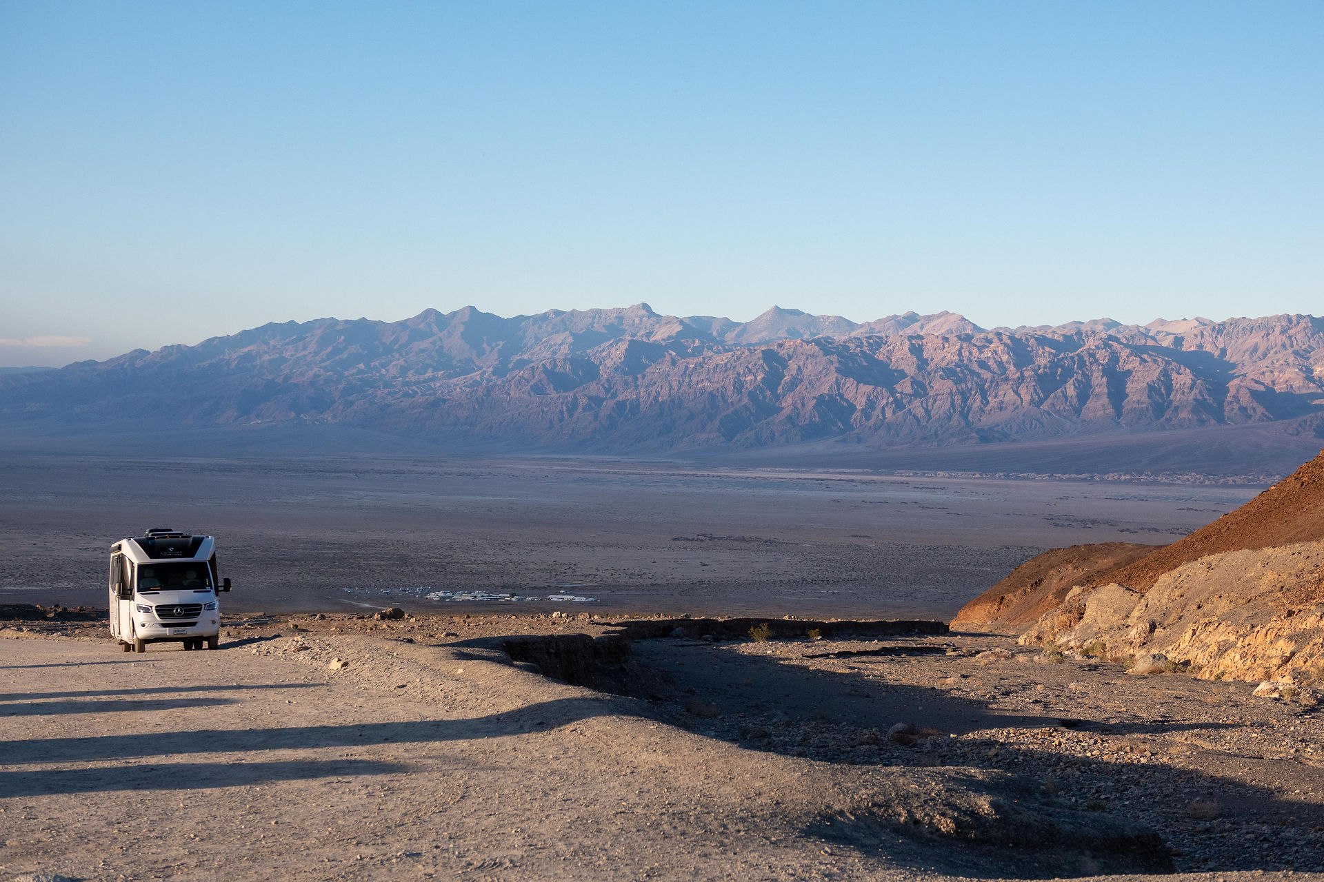 Mosaic Canyon trail in Death Valley National Park, California