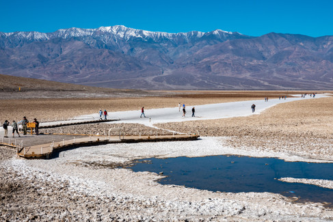 Badwater Basin at Death Valley National Park, California