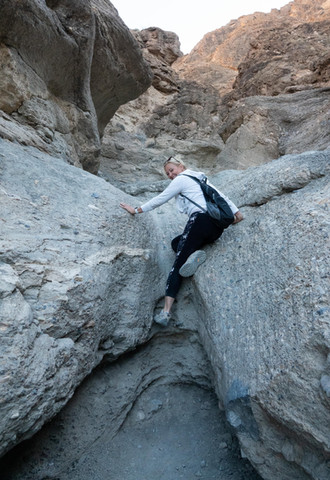 Mosaic Canyon trail in Death Valley National Park, California