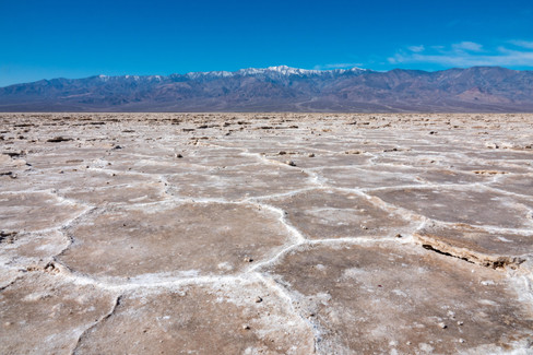 Badwater Basin at Death Valley National Park, California