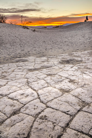 Mesquite Dunes in Death Valley National Park, California