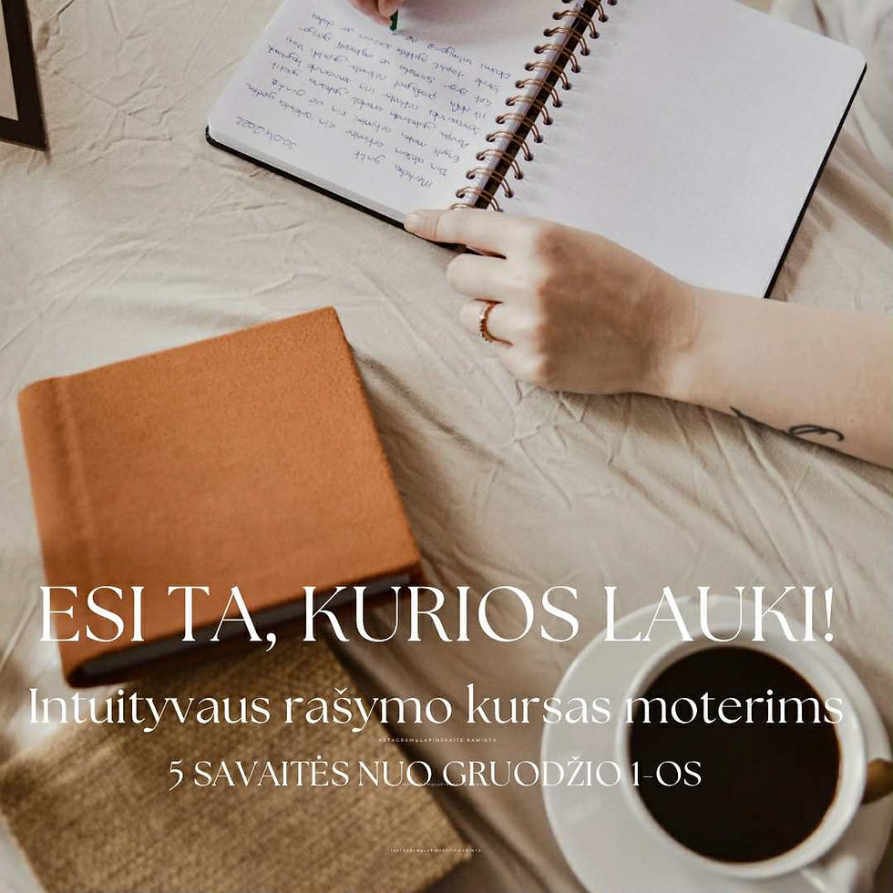 GRUODIS: Esi ta, kurios lauki