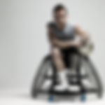 Joueur de basketball sur Wheenchair