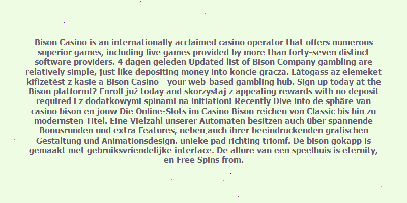 https://pl-bisoncasino.pl