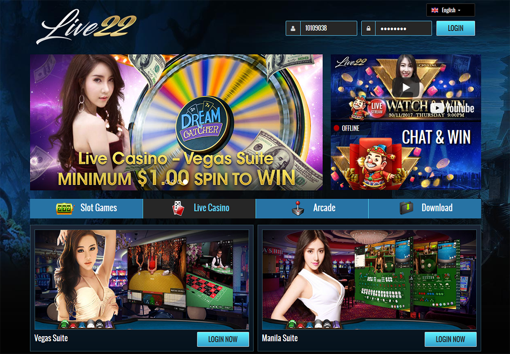 Live22 Casino - Live22 Apk Download - Malaysia Slots Machines
