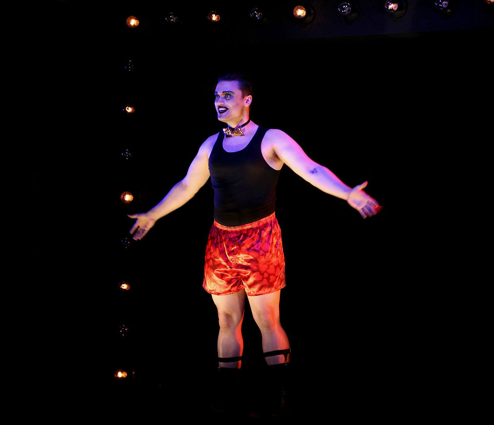 Emcee in "Cabaret"