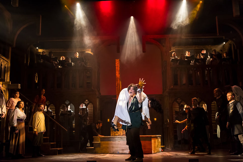 Quasimodo in "Hunchback"