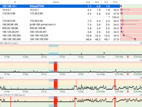 Troubleshooting a Spotty/Bad Internet Connection