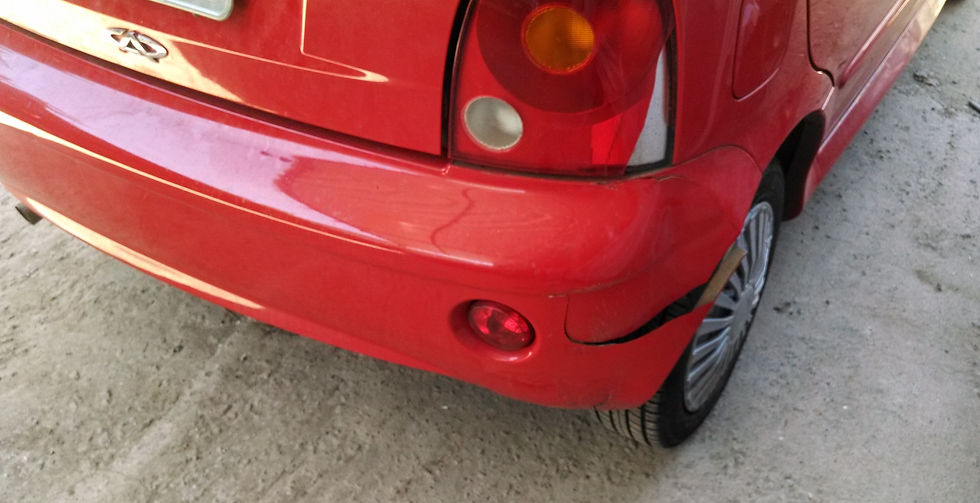 Antes dos reparos