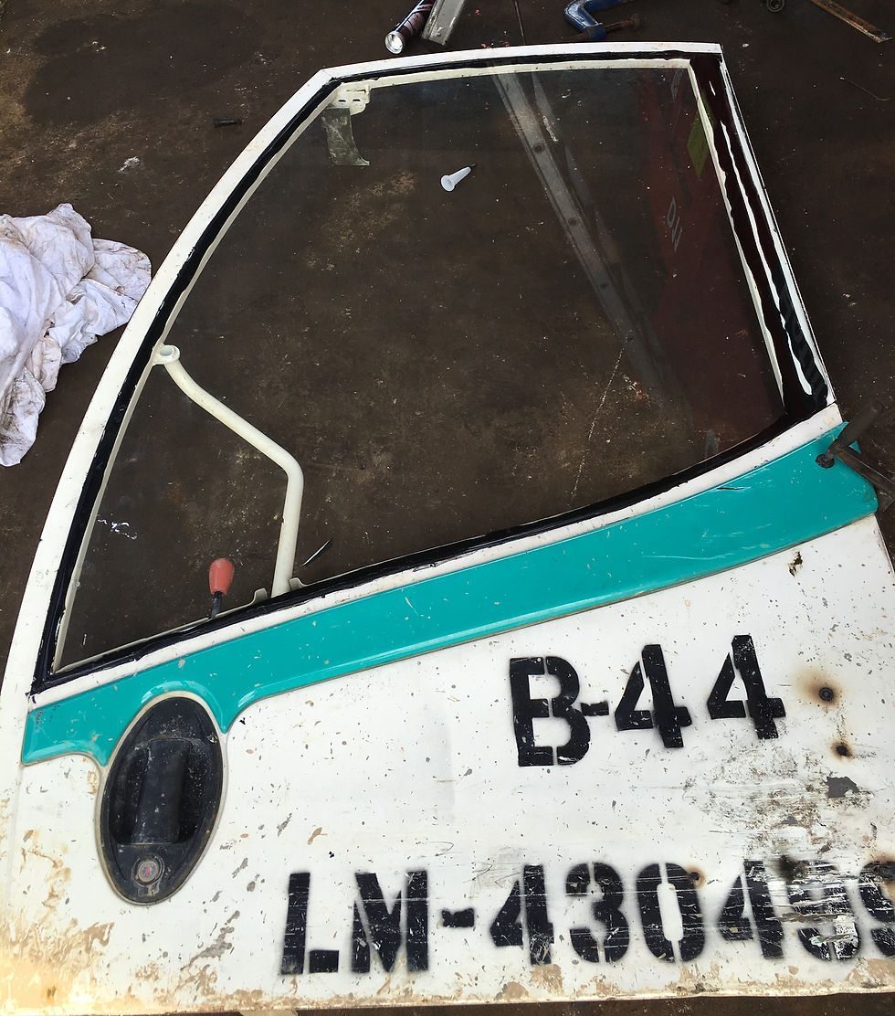 Casagrande Boring Rig door glass