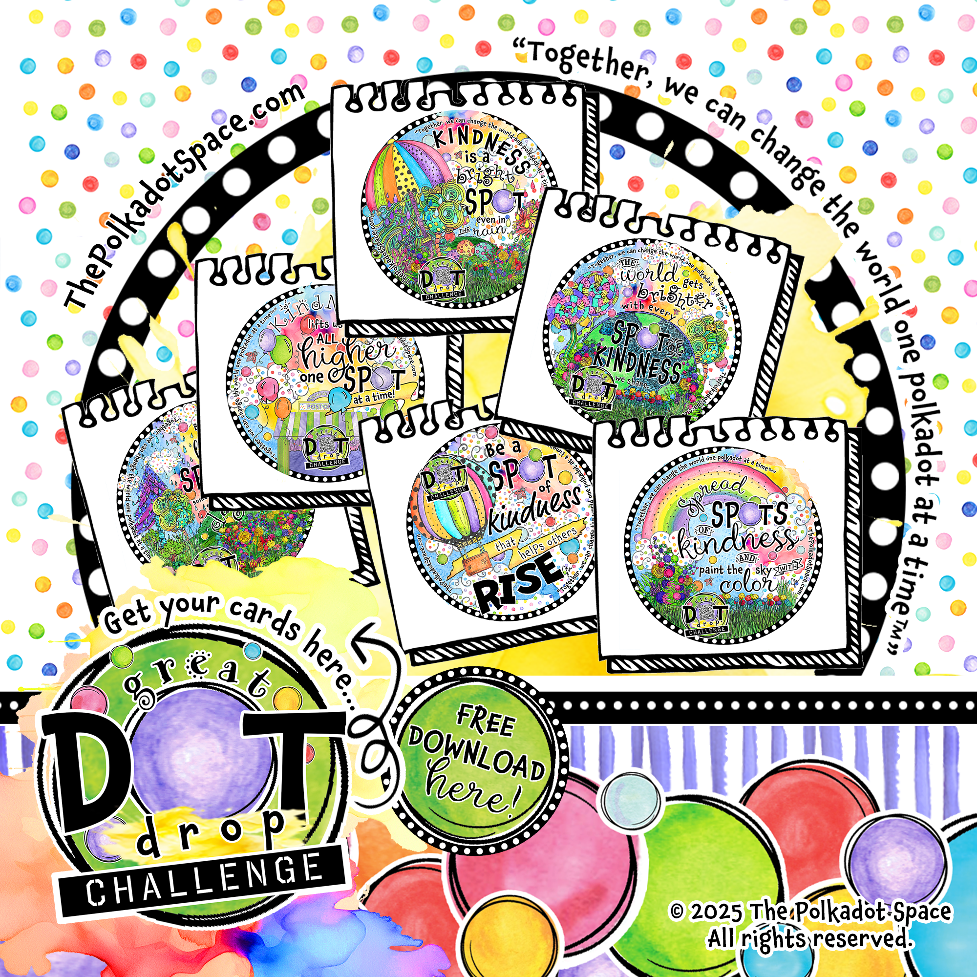 The Great Dot Drop Challenge...The Painted Pak Dot Download