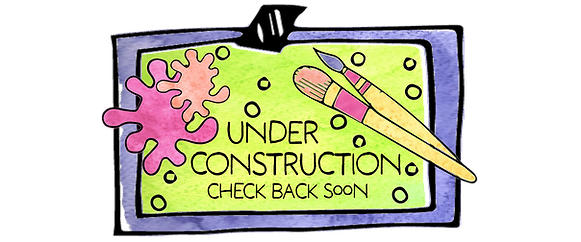 copyright thepolkadotspace.com under construction frame graphic