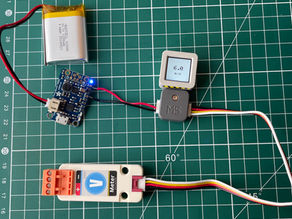 First working prototype to manage anemometer data