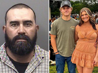 Photos of Fletcher Harris and Skylar Provenza alongside the man charged in a fatal DUI crash in North Carolina.