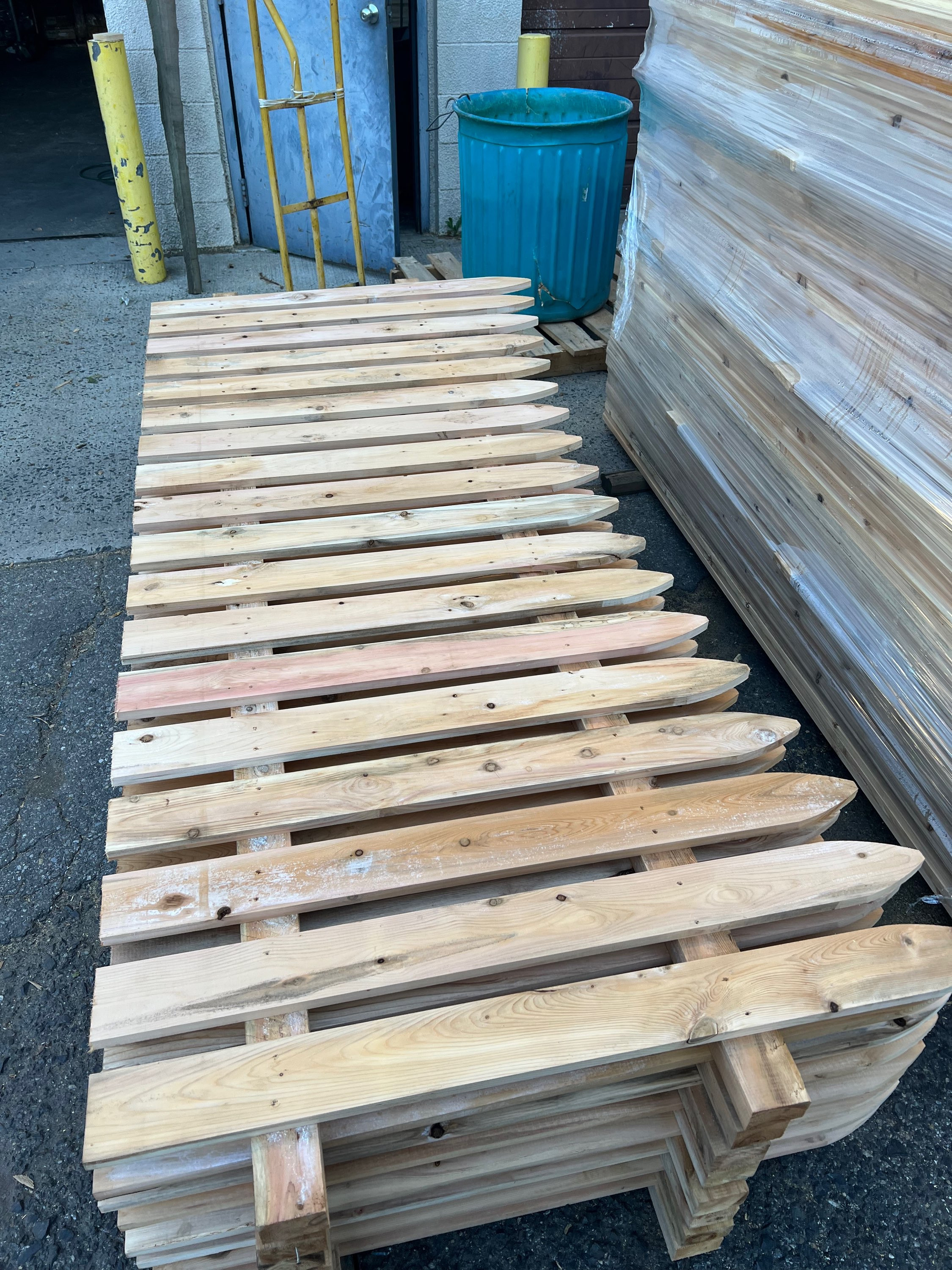 Fence wood