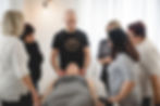 Michael Yanovski wile teaching facial massage