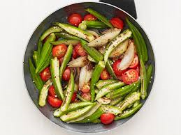 tomatoes okra