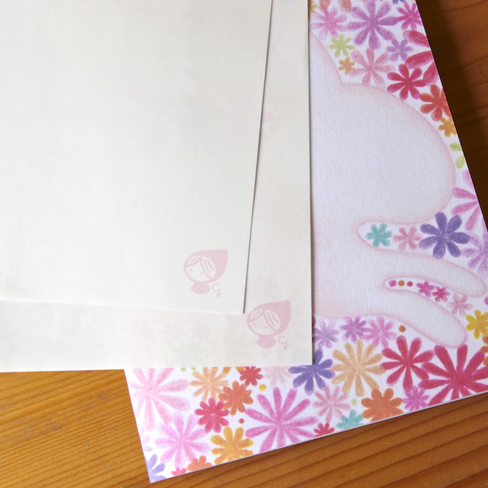 Christopher illustration Forest "Rabbit" notebook (1) - สมุดบันทึก/สมุดปฏิทิน - กระดาษ สึชมพู