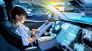 5G technology will radically make the
driverless cars more efficient