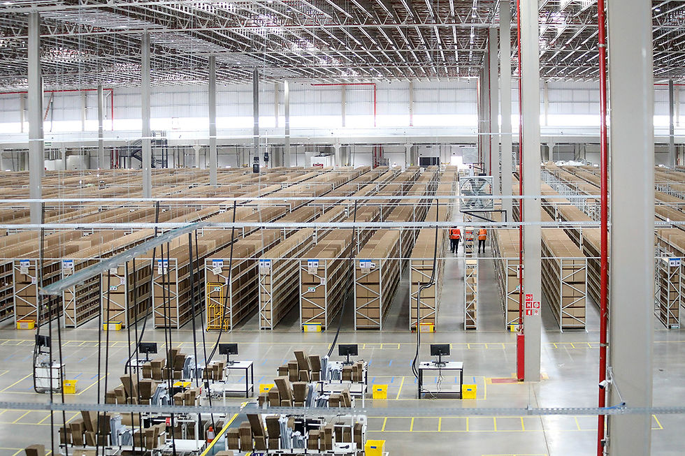 A nova unidade ocupa 67 mil m² e tem capacidade para processar até 135 mil pacotes por dia, acelerando os prazos de entrega | Foto: Renato Alves/Agência Brasília