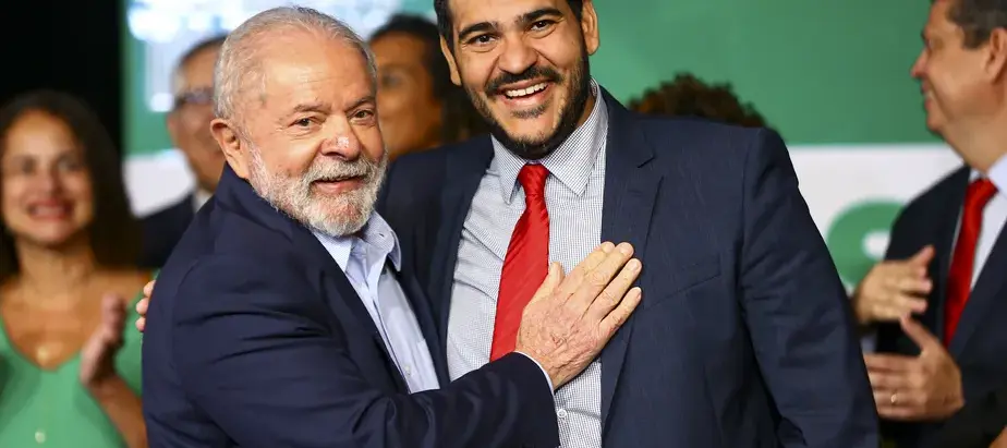 Lula e Jorge Bessias