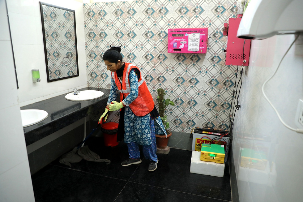 Créditos: Imagem oficial do Swachh Bharat Mission Urban da MoHUA, Governo da Índia