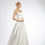Thumbnail: Pleated Strapless Sweetheart Gown
