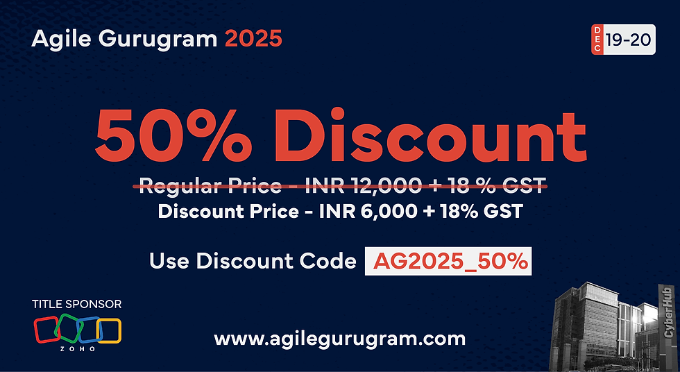 Agile Gurugram 2025 Conference