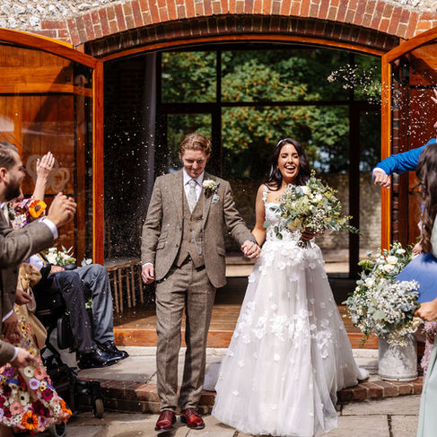 Classic Barn Wedding near Goodwood