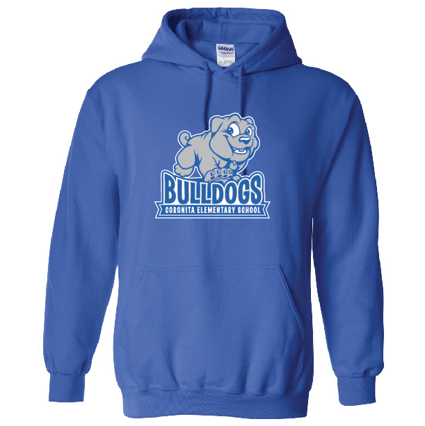 CORONITA YOUTH & ADULT HOODED PULLOVER SWEATSHIRT