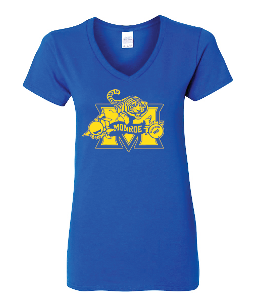 MONROE LADIES V-NECK TEE
