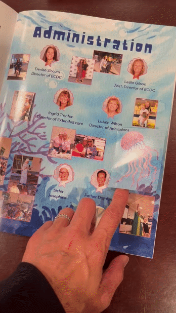 The peek-a-flap yearbook
