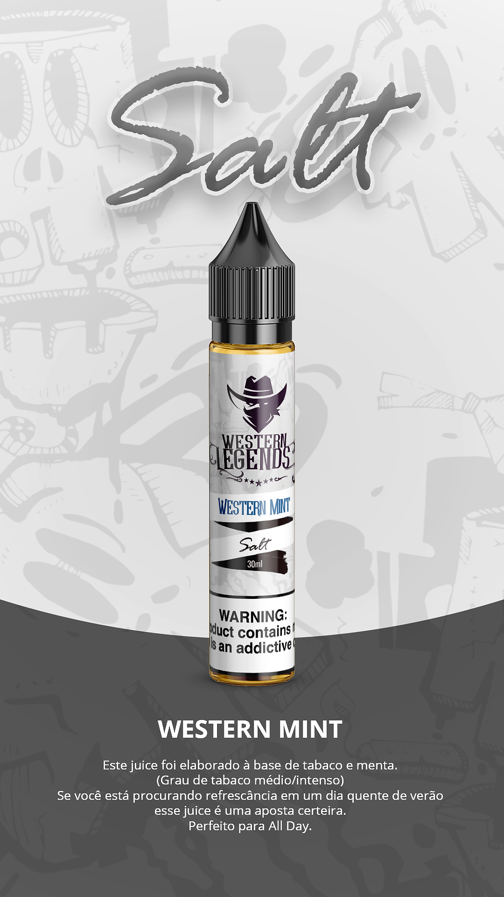 Miniatura: Western Mint Nic Salt - Western Legends