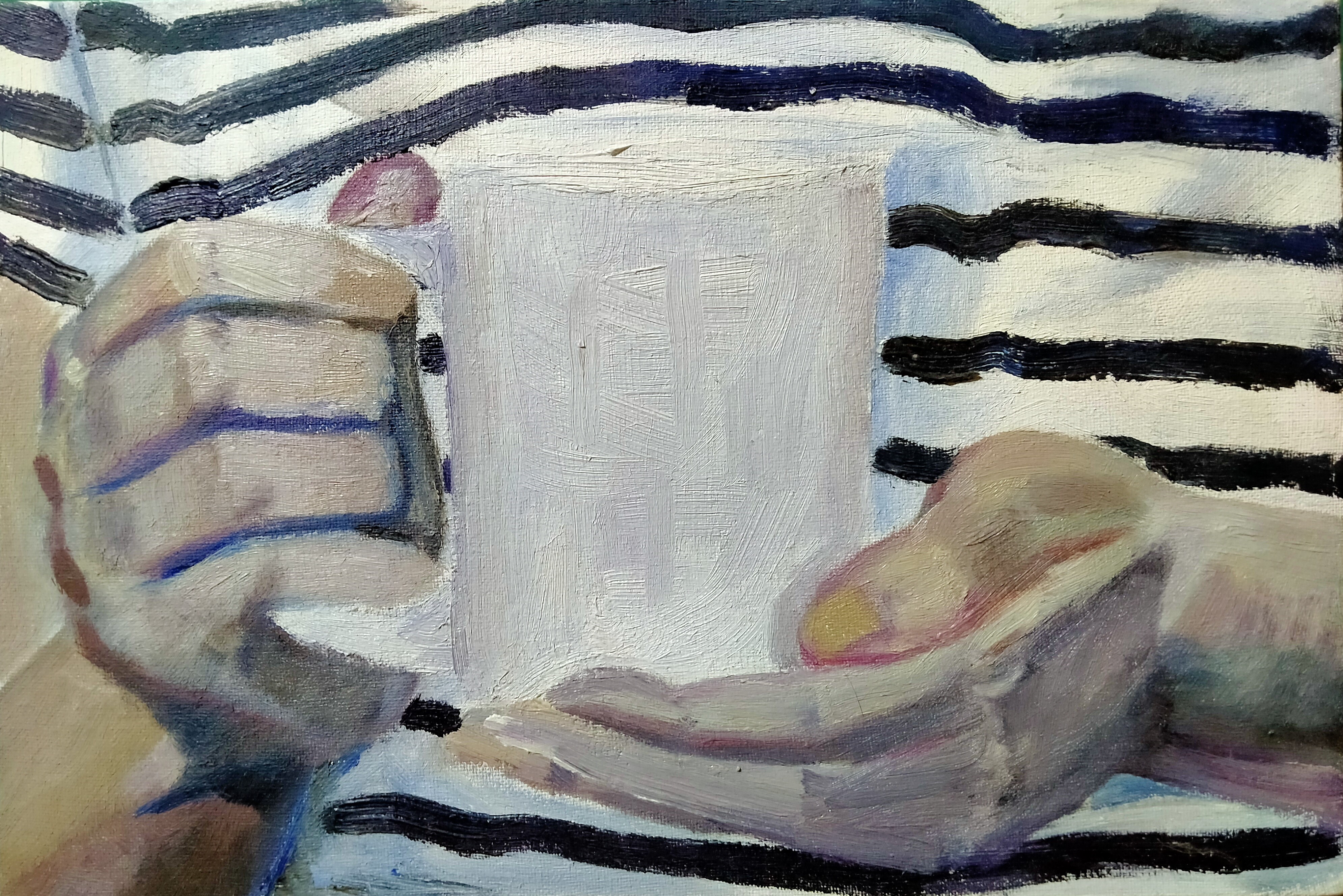 Oil on canvas, 12 x 8 inches, 2021