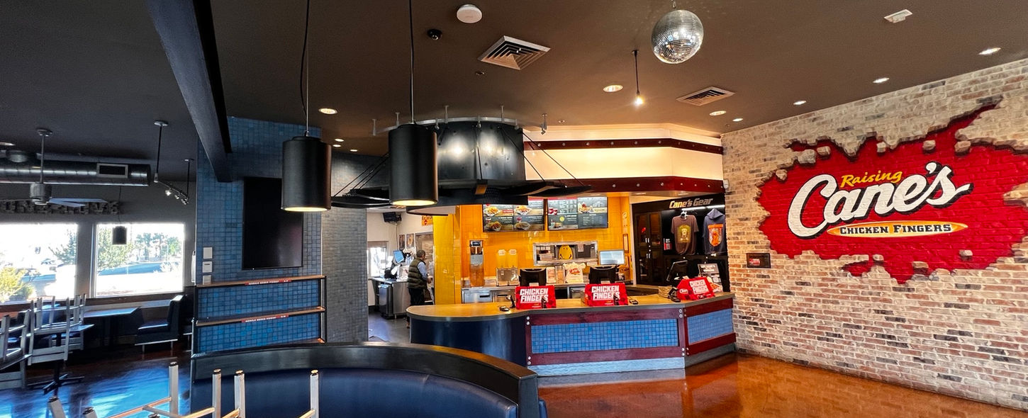 Fast Food Restaurant Ceiling After Remodel