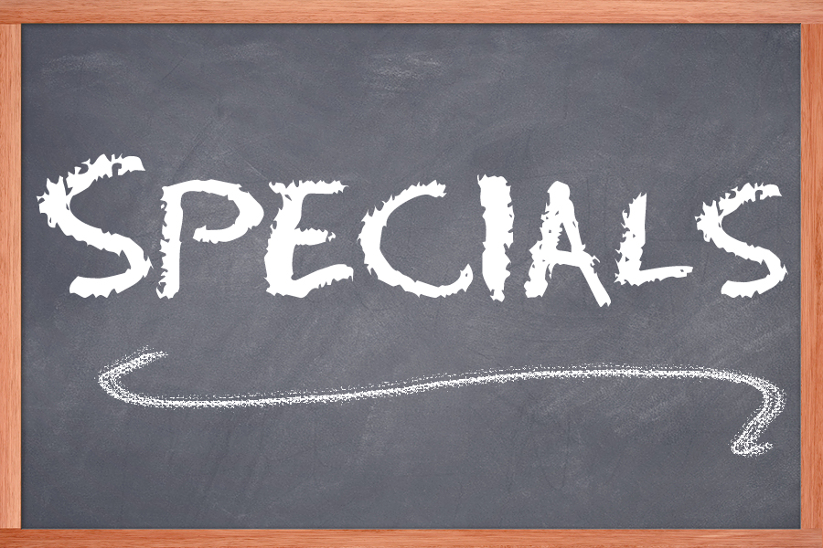 Arranged Food and Objects